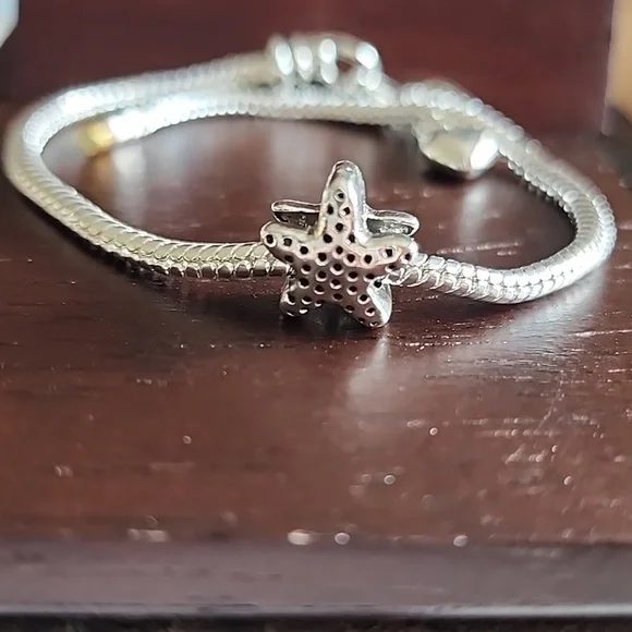 STARFISH Charm for European Style Bracelets Tibeten alloys - Picture 3 of 5